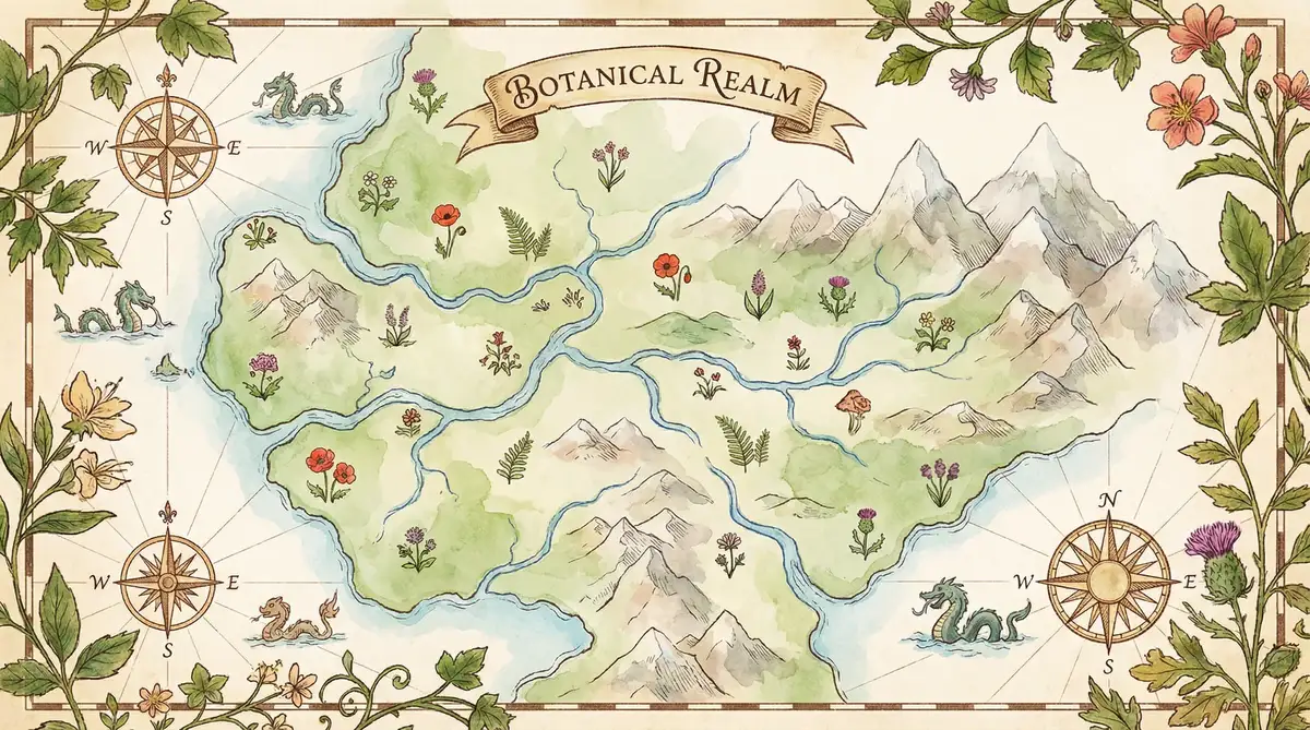 寻花地图水彩示意图 - 小宝探花